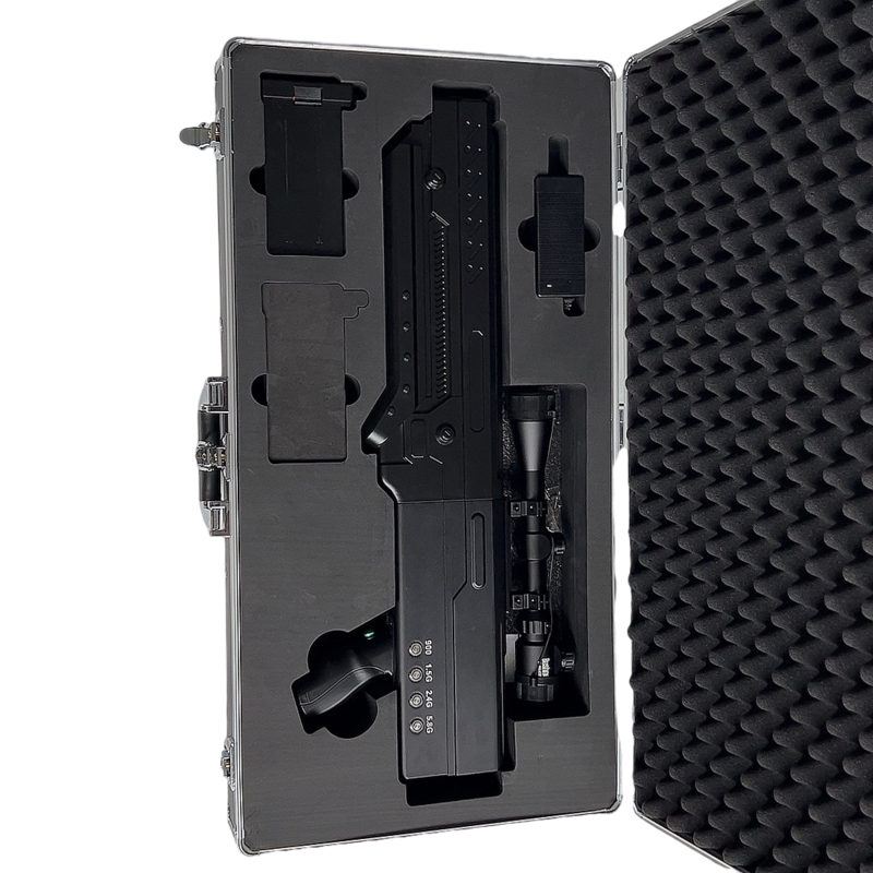  旅顺口手持便携式枪型低空防御反制四通道B型